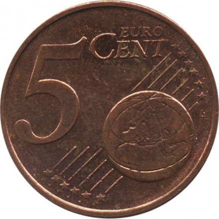 Германия 5 евроцентов 2006 год (D)