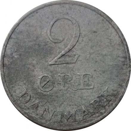 Дания 2 эре 1952 год