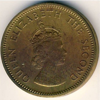Джерси 1/4 шиллинга 1960 год