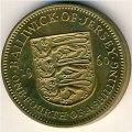 Джерси 1/4 шиллинга 1960 год