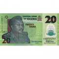 Нигерия 20 найра 2017 год - Муртал Мухаммед. Лади Квали - XF