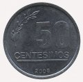 Уругвай 50 сентесимо 2008 год - Хосе Артигас