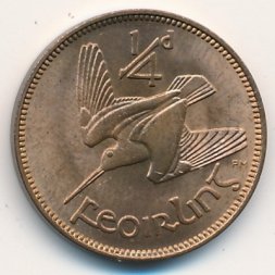 Ирландия 1 фартинг 1959 год