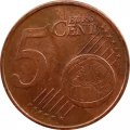 Португалия 5 евроцентов 2010 год