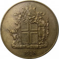 Исландия 2 кроны 1958 год