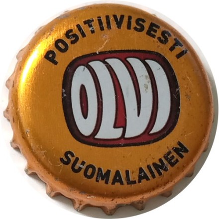 Пивная пробка Финляндия - Olvi. Positiivisesti Suomalainen