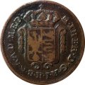 Италия Милан 1/2 сольдо 1777 год