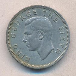 Новая Зеландия 1 шиллинг 1950 год