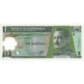 Гватемала 1 кетсаль 2012 год - Генерал Хосе Мария Орельяна - UNC