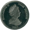 Острова Кука 1 доллар 2007 год - Дом Нельсона