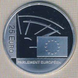 Люксембург 25 евро 2004 год