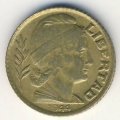 Аргентина 5 сентаво 1944 год