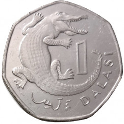 Гамбия 1 даласи 2008 год