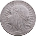 Польша 10 злотых 1933 год - Королева Ядвига