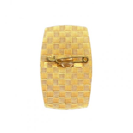 Значок Олимпиада. Москва - 80. Эмблема (голубой)