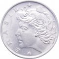 Бразилия 10 сентаво 1976 год