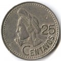 Гватемала 25 сентаво 1979 год