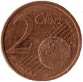 Германия 2 цента 2009 год (F)