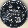 Остров Мэн 1 крона 2005 год - Чемпионат мира по футболу 2006 года в Германии
