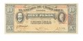 Мексика 10 песо 1915 год - Революция в Мексике - Государство Чихуахуа - UNC