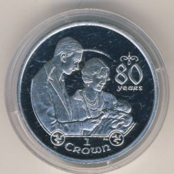Остров Мэн 1 крона 2006 год