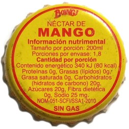 Пробка Мексика - Boing! Nectar de Mango