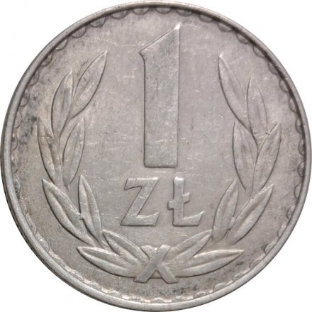 Польша 1 злотый 1977 год