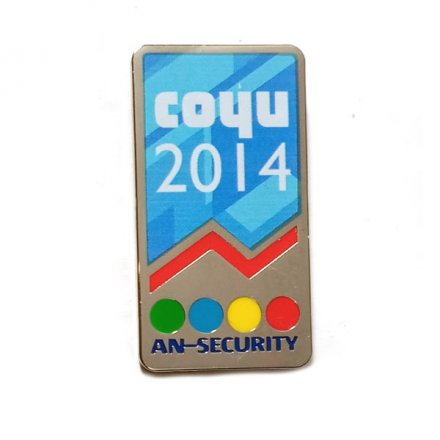 Значок Сочи 2014. AN-Security (АН-Секьюрити)