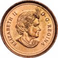 Канада 1 цент 2006 год (не магнетик, без отметки МД)