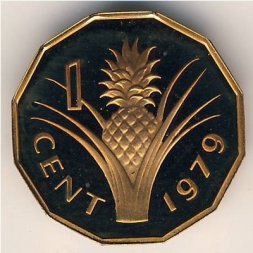 Свазиленд 1 цент 1979 год