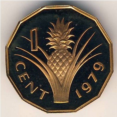 Свазиленд 1 цент 1979 год