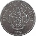 Сейшелы 25 центов 1993 год