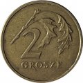 Польша 2 гроша 1990 год