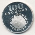 Португалия 100 эскудо 1976 год - Революция 25 апреля 1974 года