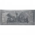 Сувенирная банкнота США 100 долларов (серебро) - UNC