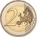 Монако 2 евро 2024 год 