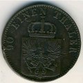 Пруссия 4 пфеннинга 1871 год