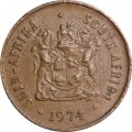 ЮАР 1 цент 1974 год