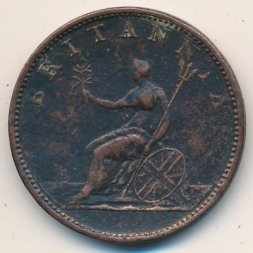 Великобритания 1 фартинг 1806 год