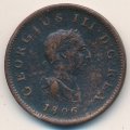 Великобритания 1 фартинг 1806 год