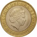 Великобритания 2 фунта 2003 год - 50 лет открытия структуры ДНК