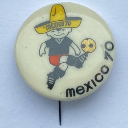 Значок. Футбол. Мексика 70