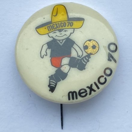 Значок. Футбол. Мексика 70