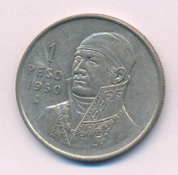 Мексика 1 песо 1950 год