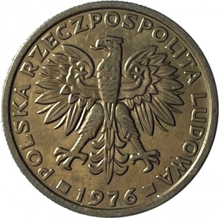 Польша 2 злотых 1976 год