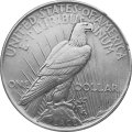 США 1 доллар 1924 год - Мирный доллар (без отметки МД)