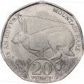 Остров Мэн 20 пенсов 2023 год - UNC