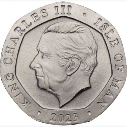 Остров Мэн 20 пенсов 2023 год - UNC