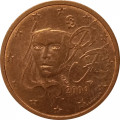 Франция 2 евроцента 2009 год