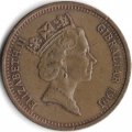 Гибралтар 2 пенса 1991 год - Маяк (AB)